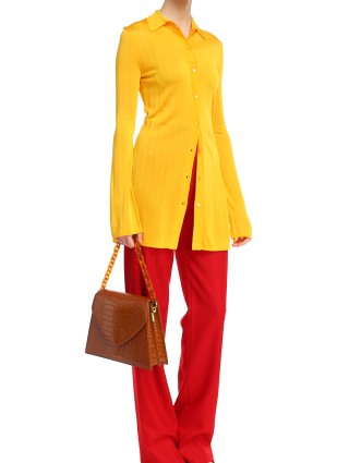 Жёлтая рубашка JOSEPH: фото 1 - Invogue